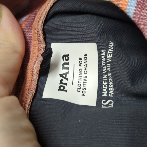 prAna Women's Cantine Dress Terra Soleil Stripe XS-Like new - Picture 2 of 5